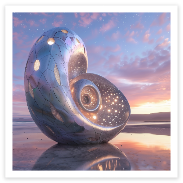 Paua Snail Shell