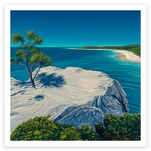 art print of Dreamtime Beach, NSW, Australia