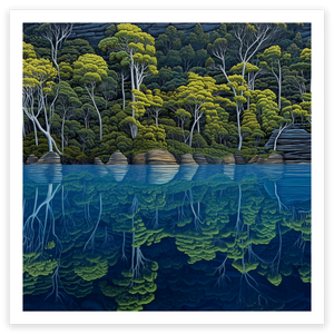 art print of Hawkesbury River, NSW Australia