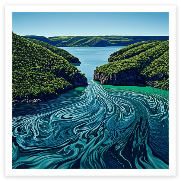 art print of Horizontal Falls, Western Australia