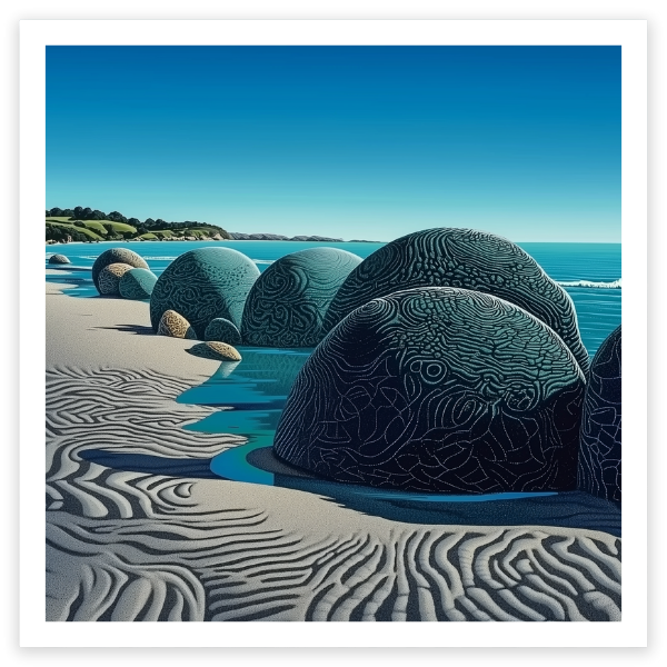 Koekohe Beach - Moeraki Boulders