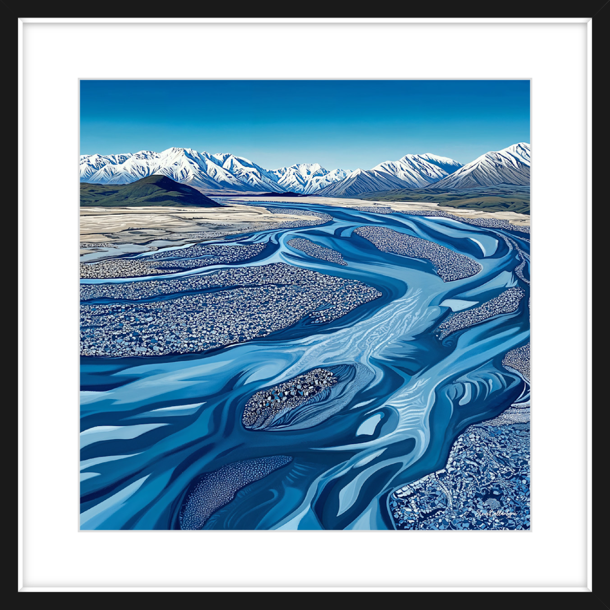 Rakaia Braided River - LIMITED EDITION