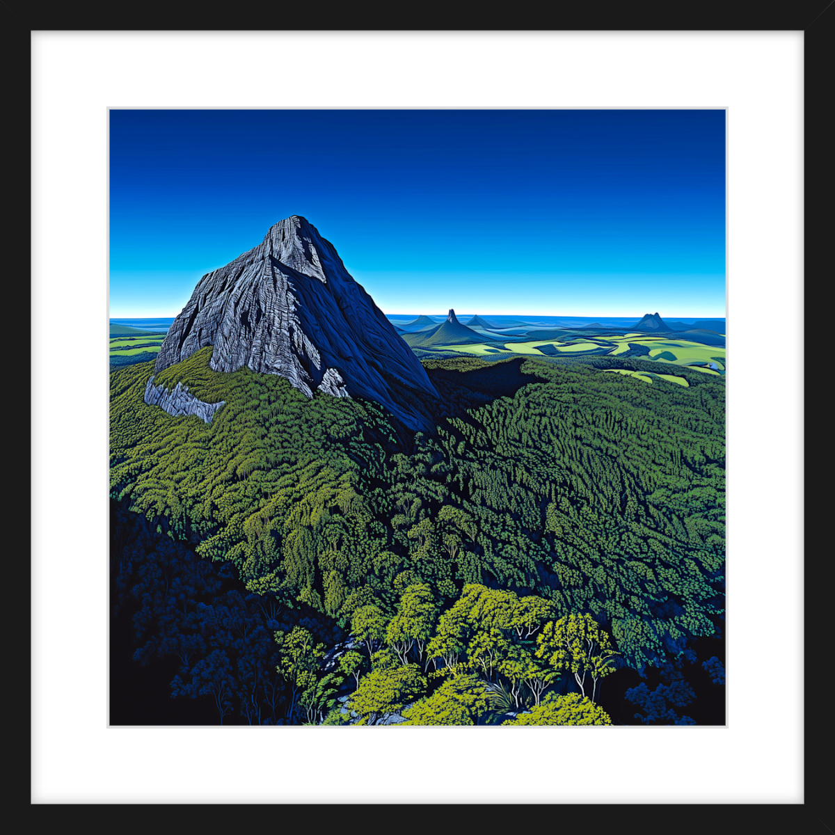 Glasshouse Mountains