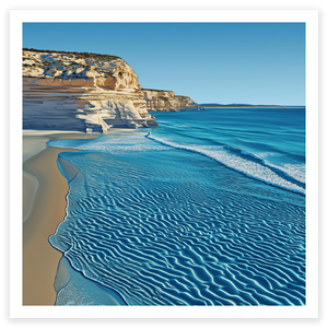 art print of Shell Beach, South Australia