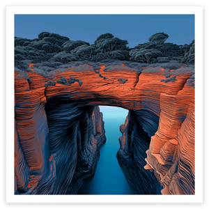 art print of Tasman Arch, Tasmania, Australia